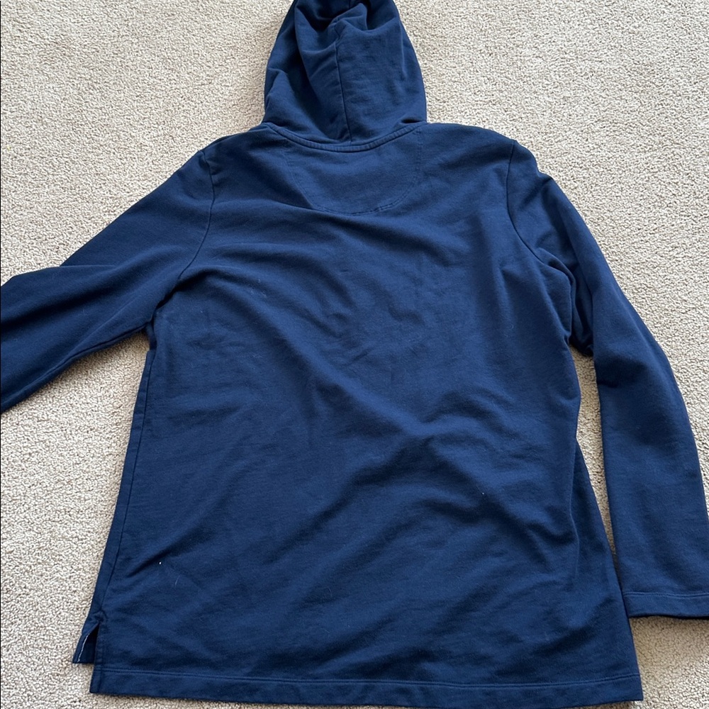 LL bean 1/4 button hooded shirt - Picture 6 of 6